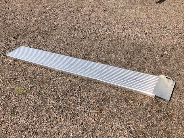 Aluminium ramp till multisläp