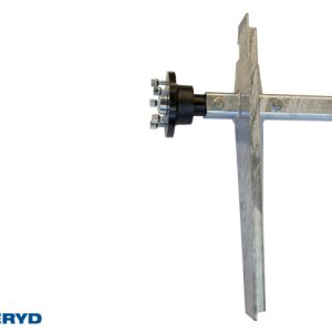 Axel Obromsad 1800kg 1600/2020/5x112 till Thule båttrailer - inkl. frakt