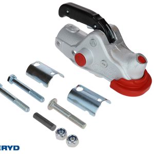 Kulkoppling 3000 kg AL-KO AK 301 Uni Ø40-45-50 rör, korsad/horisontal hålbild CC=40/45 Gjutjärn