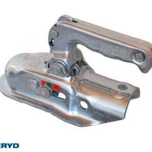 Kulkoppling 1500 kg, Ø46mm rör, Korsad hålbild CC=40, stål