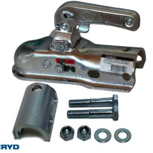 Kulkoppling 1200kg Uni Ø35-40-45-50mm rör korsad/horisontal hålbild; CC=40/54mm