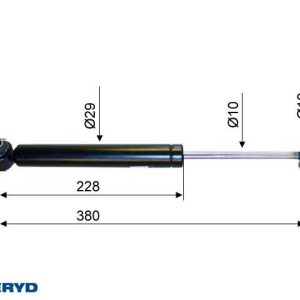 Påskjutsdämpare passar till ZAF 3.5-1 CC=380