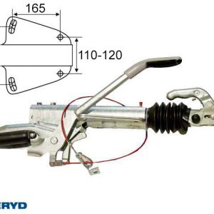 Påskjutsbroms Knott KF27-B, utf. GF, 1.400-2.700 kg