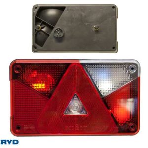 Baklampa Aspöck Multipoint 5 Hö 238x140x55, Bayonettanslutning 6(8)pol.