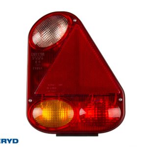 Baklampa Radex 2900 Hö 230x180x62 med skyltbelysning och backljus. Bajonettanslutning