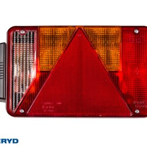 Baklampa Radex 5800 Hö 220/250x140x60 med skyltbelysning och backljus. Bajonettanslutning