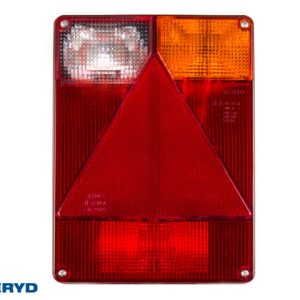 Baklampa Radex 6800 Hö 220x160x60 med backljus. Bajonettanslutning