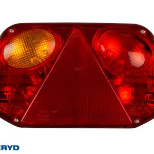 Baklampa Radex 2800 Vä 250x145x55 med dimljus. Bajonettanslutning