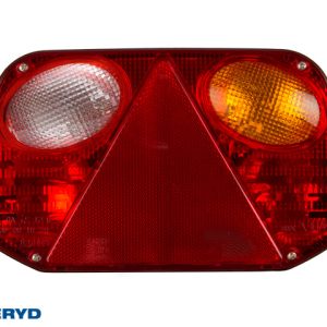 Baklampa Radex 2800 Hö 250x145x55 med skyltbelysning och backljus. Bajonettanslutning