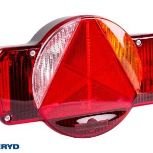 Baklampa Humbaur Hö 250x155x55 skyltbelysning, backljus, bajonettanslutning 5-pol.