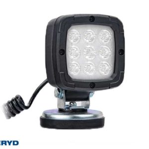 LED Arbetslampa 100x100x74, magnetfäste