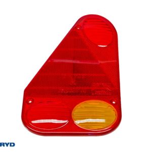 Reservglas Aspöck Earpoint III Baklampa Vä 146x220x53 med triangelreflex (till 3010050)