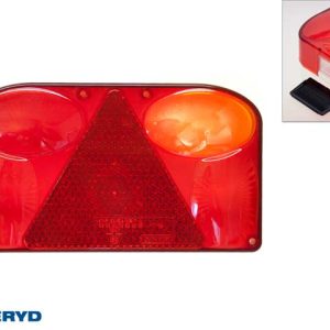 Reservglas Baklampa Hö 238x138x55 med dimljus (till 3010087)