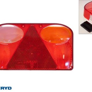 Reservglas Baklampa Hö 238x138x55 med backljus (till 3010088)