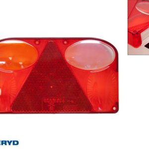 Reservglas Baklampa Vä 238x138x55 med backljus, (till 3010089)