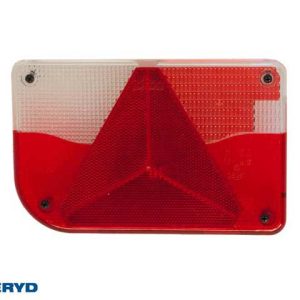 Reservglas Jokon Baklampa Vä 200x130x56 med triangelreflex och skyltbelysning. (till 3010052)