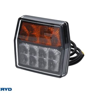 LED Blinkers- & Positionsljus 99,7x92x7x30 gul/vit , inkl. kabel 1m , CC=45mm