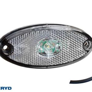 LED Positionsljus Aspöck Flatpoint II 102x46x14 inkl 500mm kabel