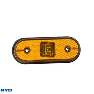 LED Sidomarkeringslykta Aspöck Unipoint I 119x44x18 gul med P&R 1,50 m direkt utgående kabel