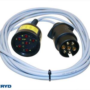 Testare för släpkontakt 7-pol, diod (Fungerar Ej med Canbus system), 4 m kabel