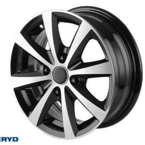 Fälg aluminium 5Jx13 4 bult, max 750kg