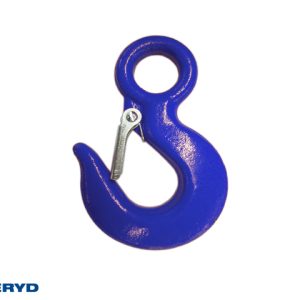 Lyftkrok med ögla och spärr G80 6-8mm, 1,12 ton