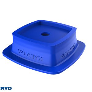 Stödbensfot 144x144x41mm blå (4-pack)