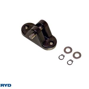 Fäste med öron 6mm 60x25mm, invändig bredd fäste = 6mm