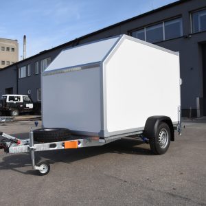 Bruten front till skåpsläp 250