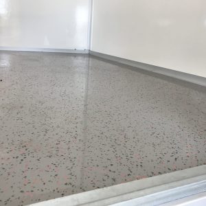 Epoxy golv, skåpsläp 250