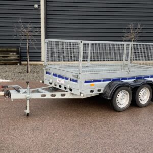 Beg Proffs Boggie 252 bromsat med gallergrindar